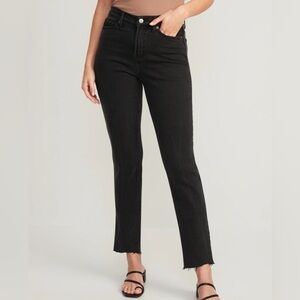 Old Navy High Rise O.G. Straight Ankle Cutoff Jeans